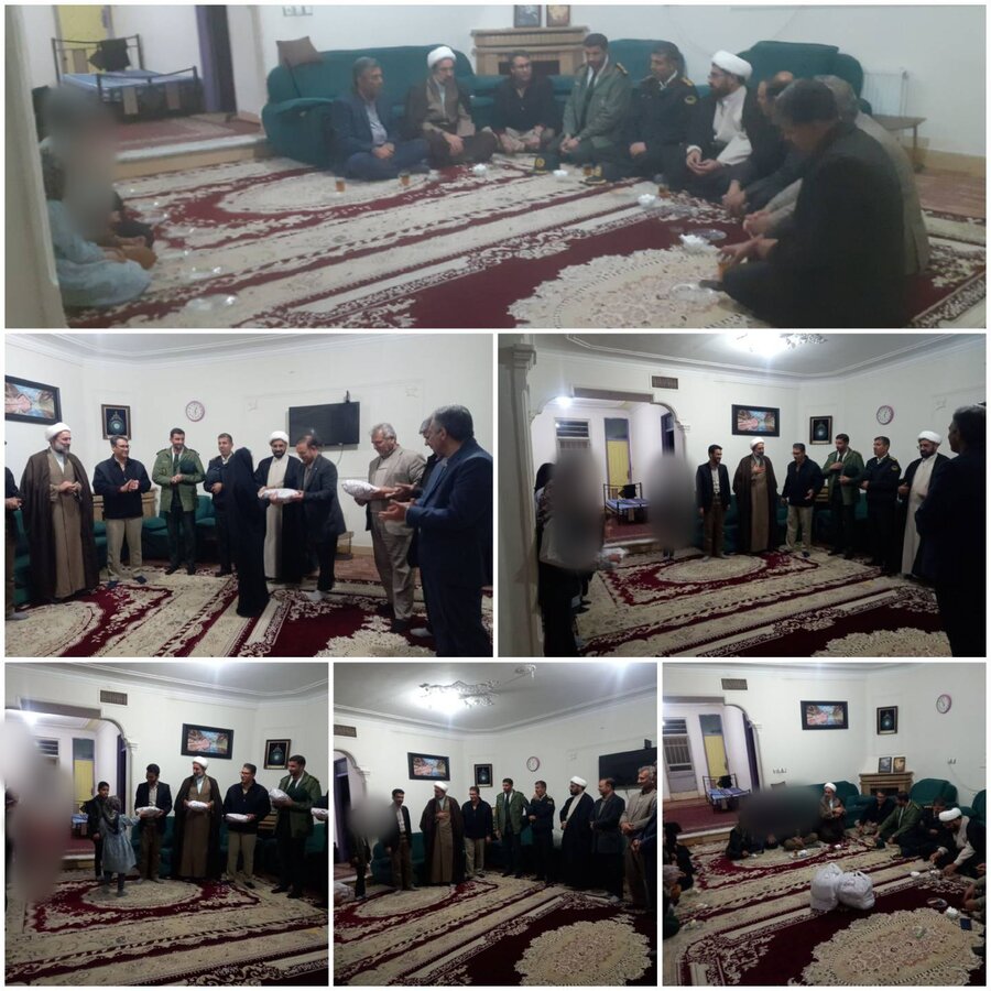 دیدار یلدایی مسولین زیرکوه با کودکان خانه کودکان ونوجوانان باغ رضوان