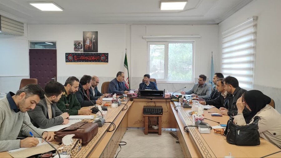 برگزاری جلسه میز «نماد» شهرستان ملایر با محوریت پیشگیری و حمایت اجتماعی