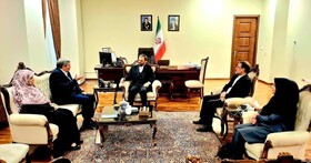 دیدار رئیس سازمان بهزیستی کشور با سفیر جمهوری اسلامی ایران در تاجیکستان