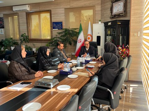 دیدار رئیس و کارشناسان بازرسی و ارزیابی عملکرد بهزیستی فارس با سرپرست بهزیستی استان