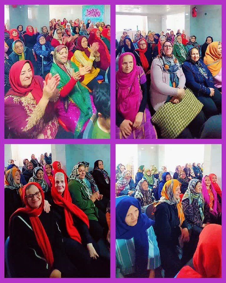 تلفیق مهر مادری و آیین یلدا در جشنی به یادماندنی در مرکز روزانه سالمندان حبیب‌ابن‌مظاهر