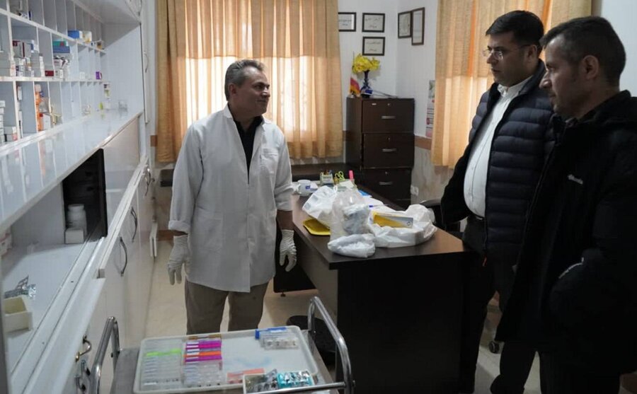 بازدید میدانی رئیس اداره بهزیستی مهاباد از مؤسسه خیریه سالمندان امین‌الاسلام با محوریت بررسی عملکرد اداری، مالی و تخصصی