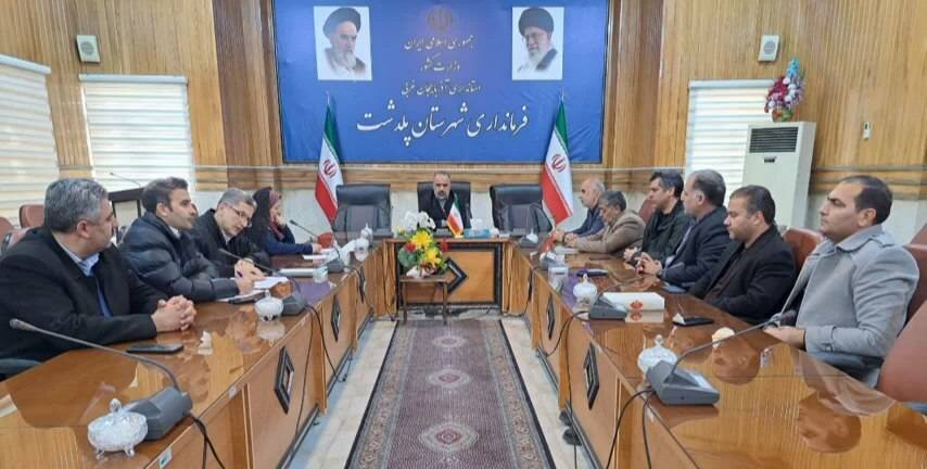 برگزاری سومین جلسه هماهنگی و پیگیری مناسب سازی و شورای ساماندهی سالمندان شهرستان پلدشت