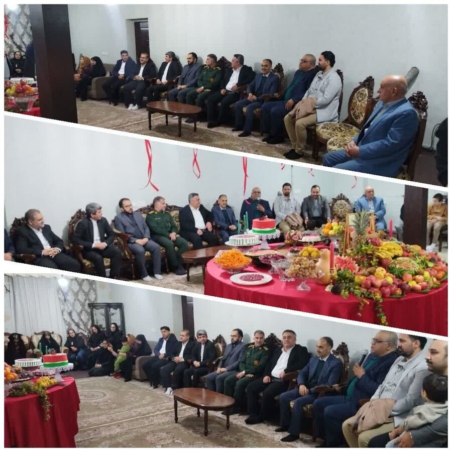 گنبد | یلدای مهربانی در کنار فرزندان تحت حمایت بهزیستی