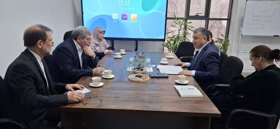 دیدار با مسئولان تاجیکستان