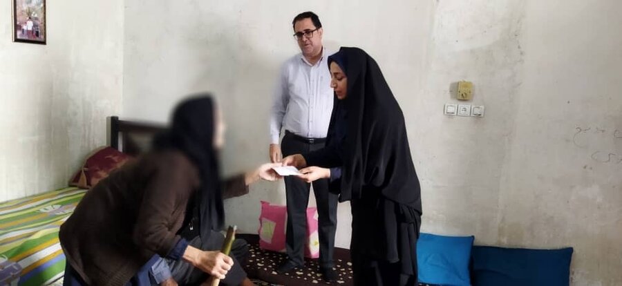 یلدای مهربانی؛ بهزیستی تنگستان در کنار مددجویان