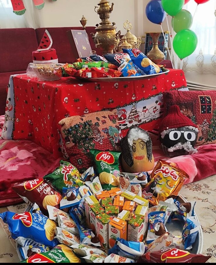 پیشوا | مراسم جشن شب یلدا در مرکز نگهداری پسران سرای معراج