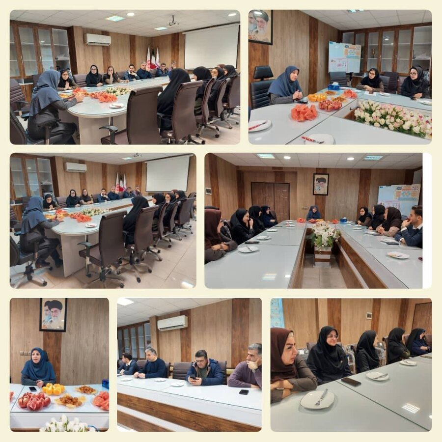 بندر انزلی | برگزاری دورهمی یلدایی کارکنان اداره بهزیستی شهرستان بندرانزلی