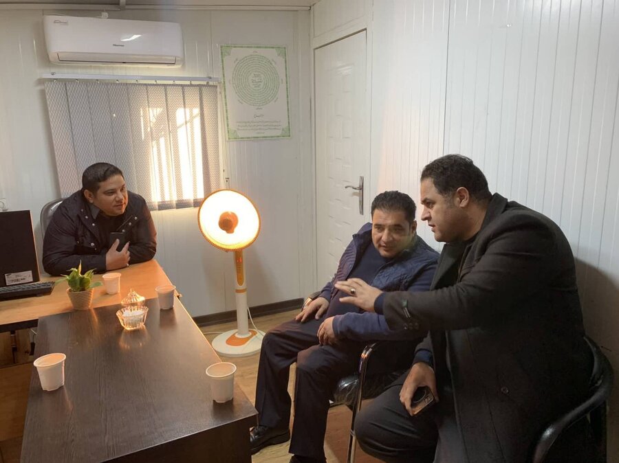 اسلامشهر| بازدید رئیس اداره بهزیستی  از مرکز گذری خدمات کاهش آسیب (DIC)