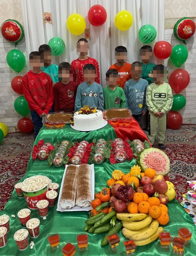 در آستانه بلندترین شب سال، جشن یلدادر مرکز نوباوگان مهرصفایی برگزار شد