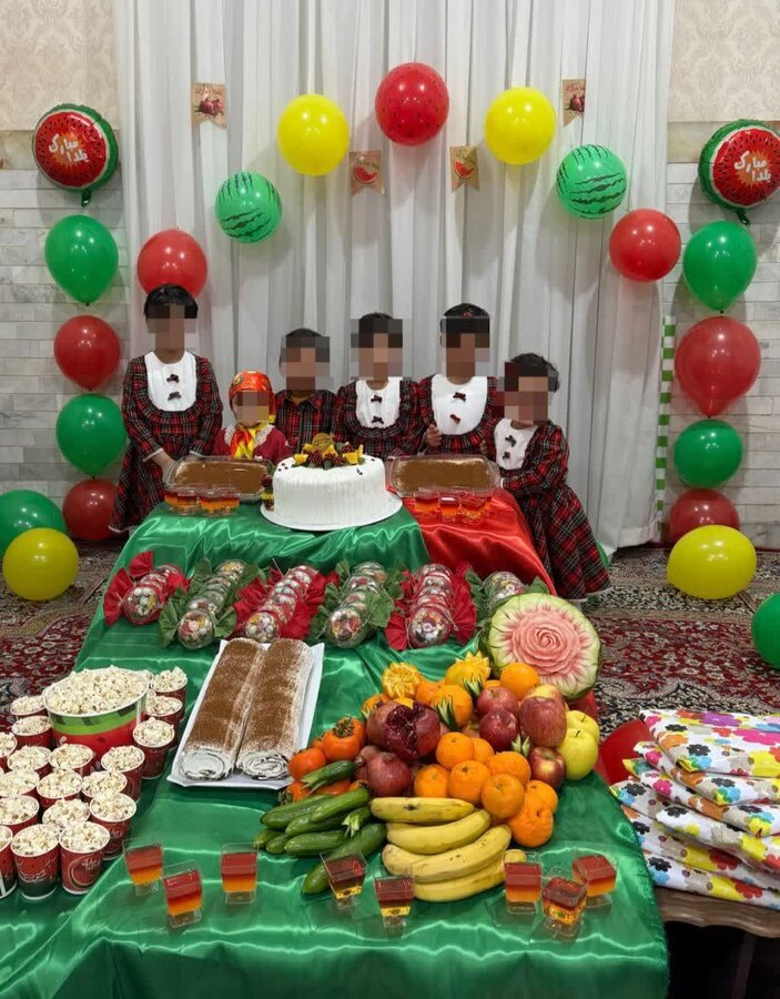 در آستانه بلندترین شب سال، جشن یلدادر مرکز نوباوگان مهرصفایی برگزار شد.