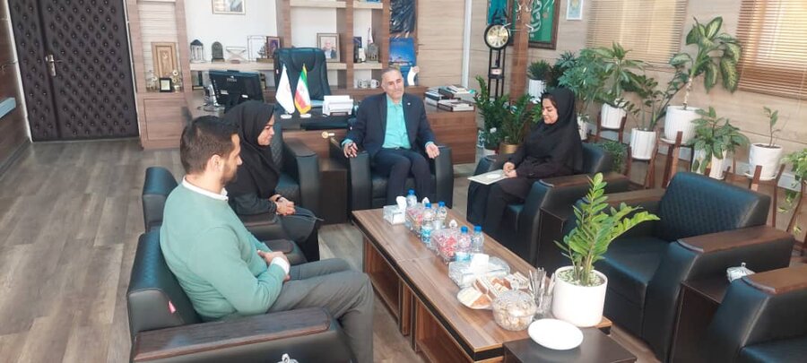 برگزاری جلسه مدیر و کارشناسان روابط عمومی با سرپرست بهزیستی استان فارس 