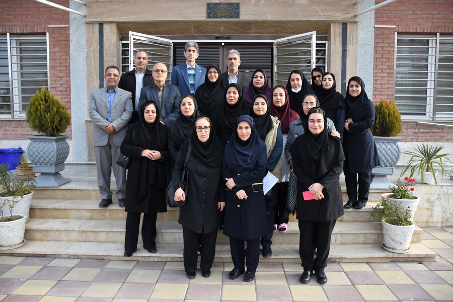 دیدار مدیرکل بهزیستی با کارکنان شیرخوارگاه معتضدی