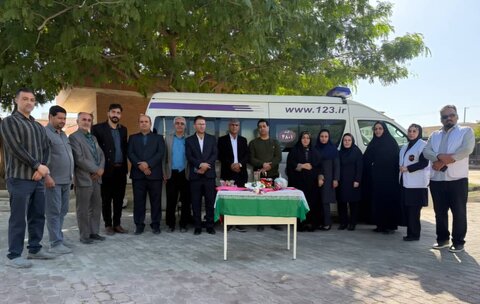شهرستان بوشهر| افتتاح مرکز اورژانس اجتماعی ۱۲۳ در فاز چهار عالیشهر و استقرار تیم اورژانس اجتماعی در عالیشهر برای حمایت مؤثر از شهروندان