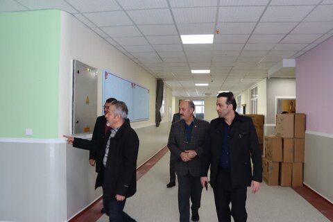 گزارش تصویری ا بازدید اله دادی مدیرکل بهزیستی استان مرکزی، جمعی از معاونین و کارشناسان ستادی و خسرونیا رئیس آموزش و پرورش استثنایی استان مرکزی از مدرسه تازه تاسیس اوتیسم حضرت قائم عج  در شهر اراک