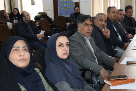 گزارش تصویری اجلسه شورای معاونین بهزیستی در بهزیستی شهرستان اراک