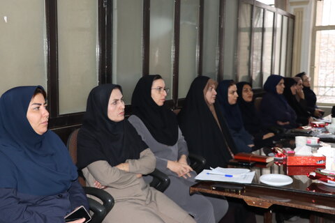 گزارش تصویری اجلسه شورای معاونین بهزیستی در بهزیستی شهرستان اراک