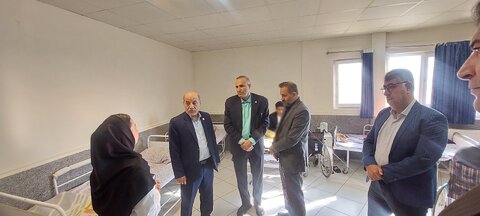 بازدید مدیر کل دیوان محاسبات استان از مرکز چکامه