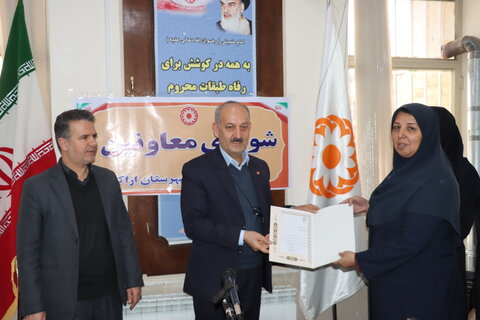 گزارش تصویری اجلسه شورای معاونین بهزیستی در بهزیستی شهرستان اراک