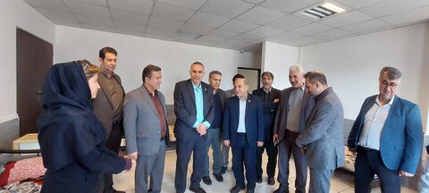 بازدید مدیرکل دیوان محاسبات فارس از مرکز نگهداری سالمندان مهر