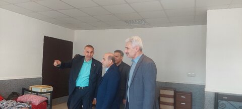 بازدید مدیرکل دیوان محاسبات فارس از مرکز نگهداری سالمندان مهر