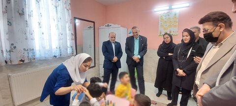 بازدید شیرخوارگاه حضرت ولی‌عصر عج