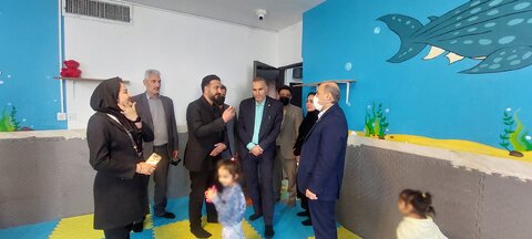 بازدید شیرخوارگاه حضرت ولی‌عصر عج