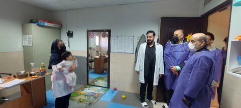 بازدید شیرخوارگاه حضرت ولی‌عصر عج