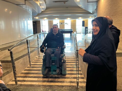 سفر کارشناس مسئول دبیرخانه مناسب‌سازی کشور به استان فارس