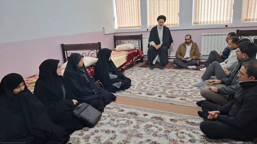 برگزاری مراسم میلاد امام محمد باقر (ع) در محل اورژانس اجتماعی بهزیستی شهرستان چالدران