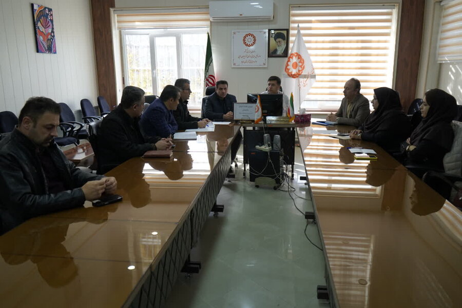 برگزاری سومین جلسه شورای سالمندان در اداره بهزیستی شهرستان مهاباد