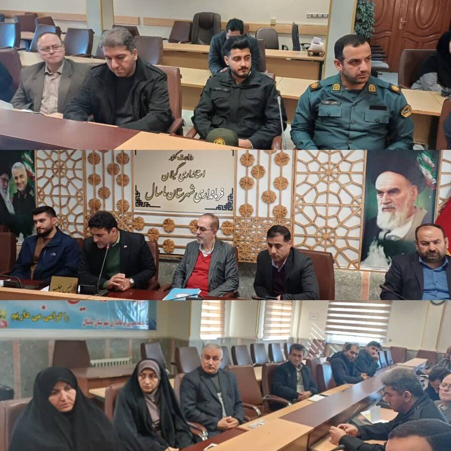 ماسال | برگزاری جلسه شورای هماهنگی مبارزه با مواد مخدر شهرستان ماسال