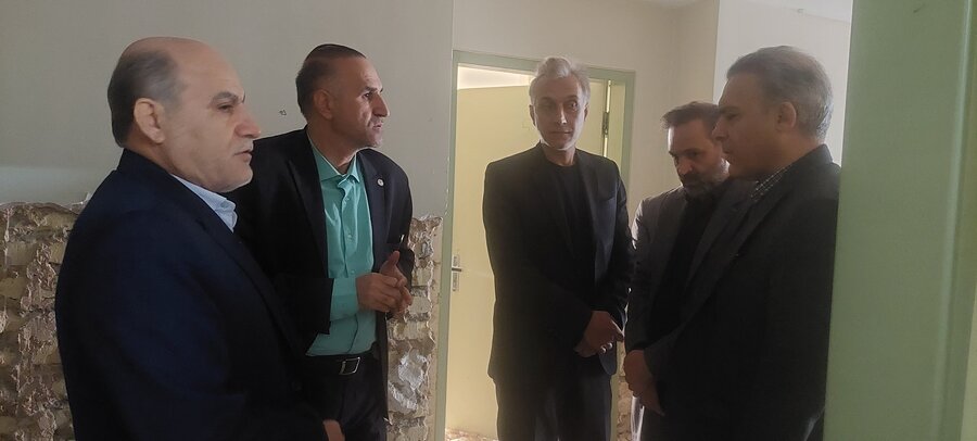 بازدید مدیرکل دیوان محاسبات کشور از ساختمان فرهنگی ـ آموزشی استاد عبدالعلی (شمس) مددکار اجتماعی بهزیستی فارس