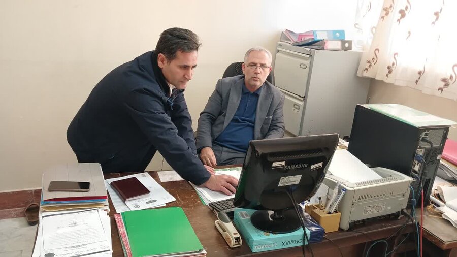 پارس آباد|  بازدید رئیس اداره بهزیستی شهرستان پارس‌آباد از دفاتر مداخله در بحران و اعتیاد