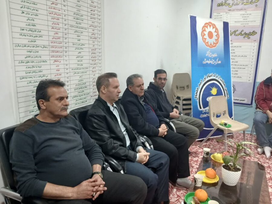 خلخال| برگزاری آیین شب یلدا در مرکز کمپ ترک اعتیاد نور امید خلخال.