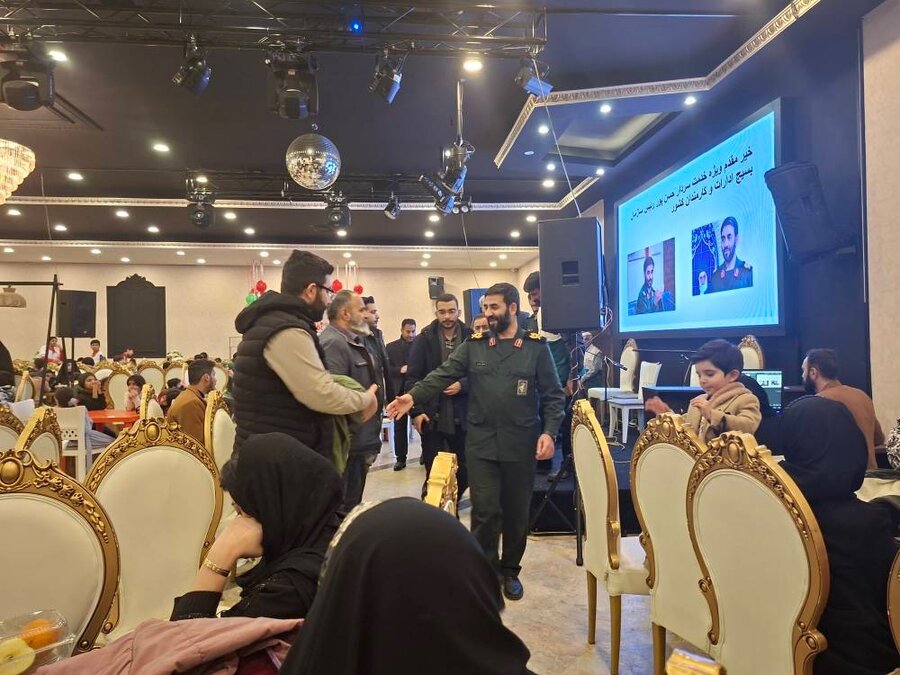 پردیس | برگزاری جشن یلدا برای مددجویادن  با مشارکت هلال احمر