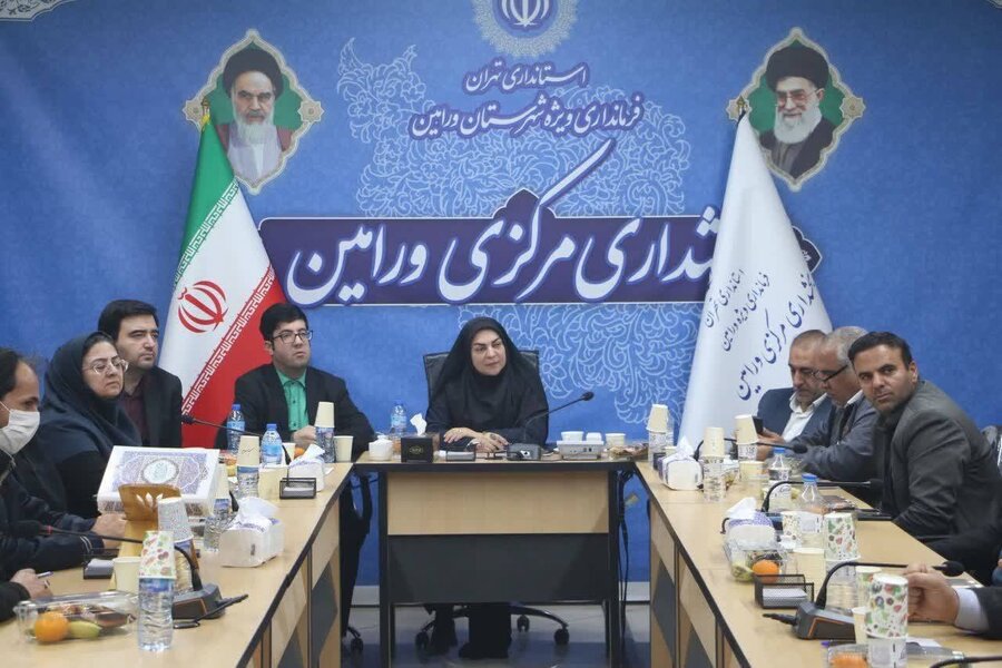 ورامین | جلسه ستاد مناسب سازی  در بخشداری مرکزی