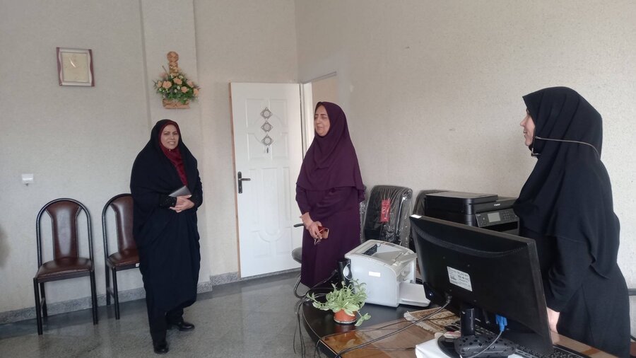 فیروزکوه | بازدید  بازرس ماده ۹۱ از بهزیستی شهرستان