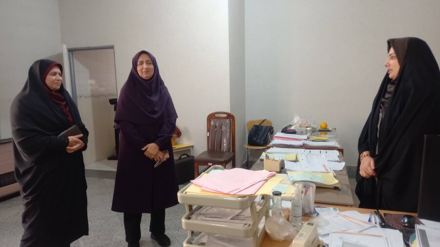 فیروزکوه | بازدید  بازرس ماده ۹۱ از بهزیستی شهرستان
