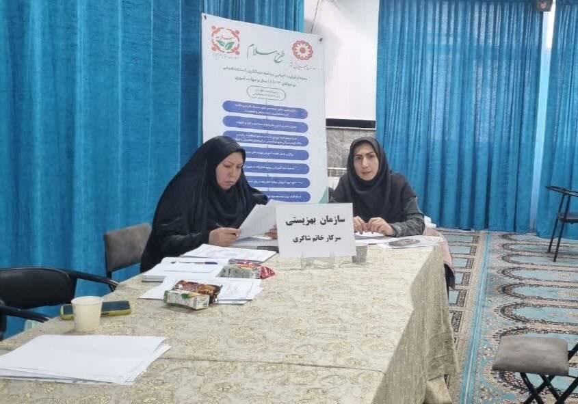 شهرتهران| برگزاری میز خدمت «طرح سلام» در مسجد باب‌الحوائج