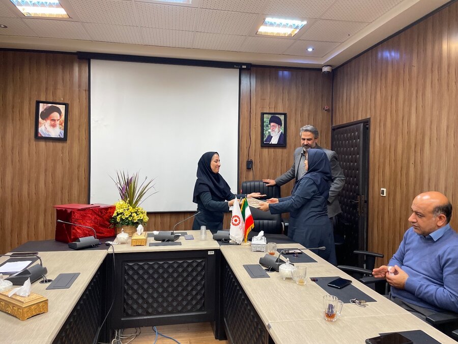 شمیرانات | آئین تکریم و معارفه سرپرست معاونت مشارکتهای مردمی، توسعه ظرفیت های اجتماعی و فرهنگی