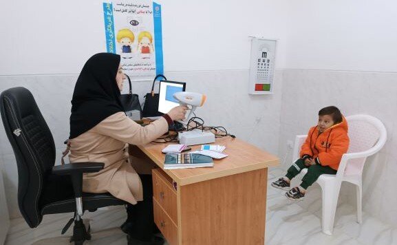 بویین میاندشت| انجام غربالگری بینایی ۵۲۰&nbsp; کودک ۳ تا ۶ سال در شهرستان