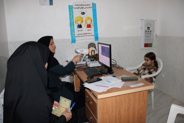 بویین میاندشت| انجام غربالگری بینایی ۵۲۰&nbsp; کودک ۳ تا ۶ سال در شهرستان