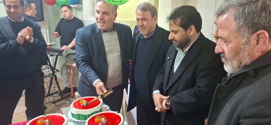 رباط کریم | حضور شهردار رباط کریم در خانه سالمندان مهر