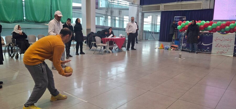 ورزش و بازی‌های بومی‌محلی معلولین روستایی در «جام بلند همتان»
