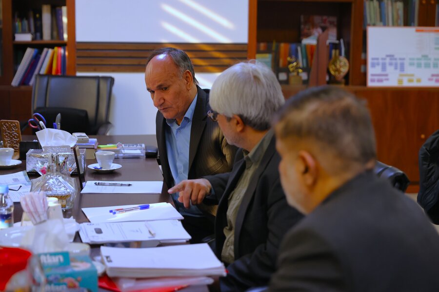 جلسه با مدیر کل سیستان و بلوچستان