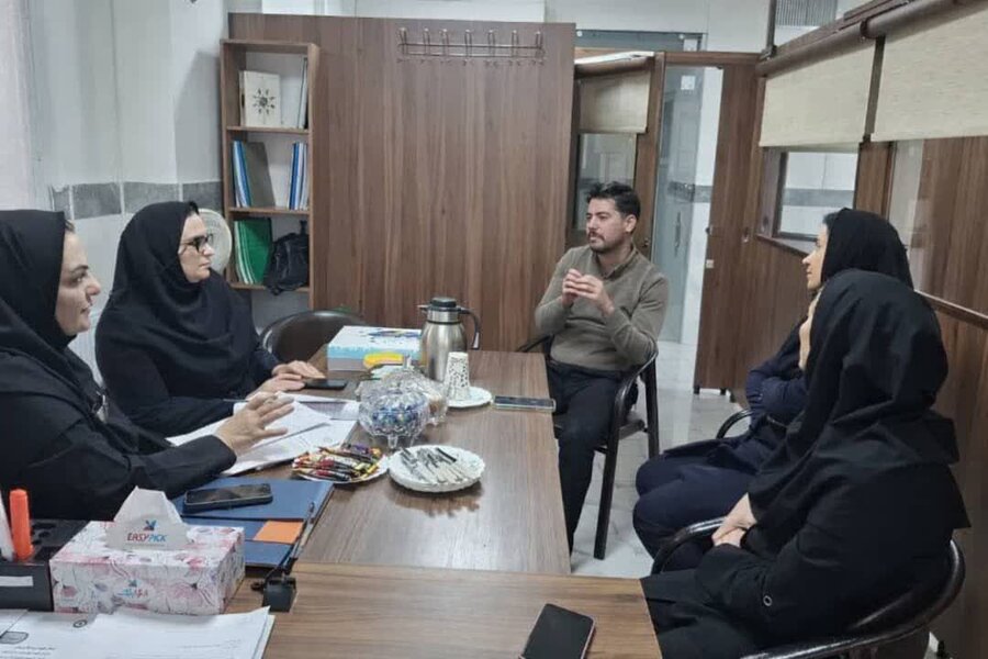 بازدید رئیس اداره پذیرش همدان از اداره پذیرش بهزیستی قزوین در جهت هم‌افزایی و تبادل تجربیات