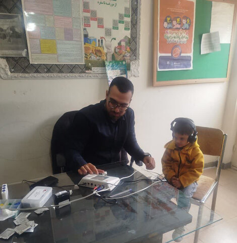 اجرای طرح غربالگری شنوایی‌سنجی کودکان ۳ تا ۶ سال در شهرستان تویسرکان