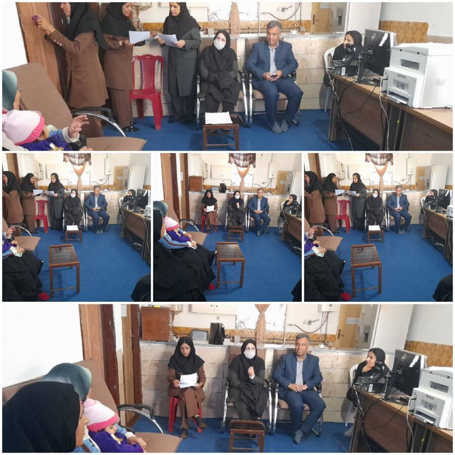 بازدید رئیس بهزیستی شهرستان و کارشناس پیشگیری از اعتیاد اداره کل از اجرای طرح پازک در زیرکوه