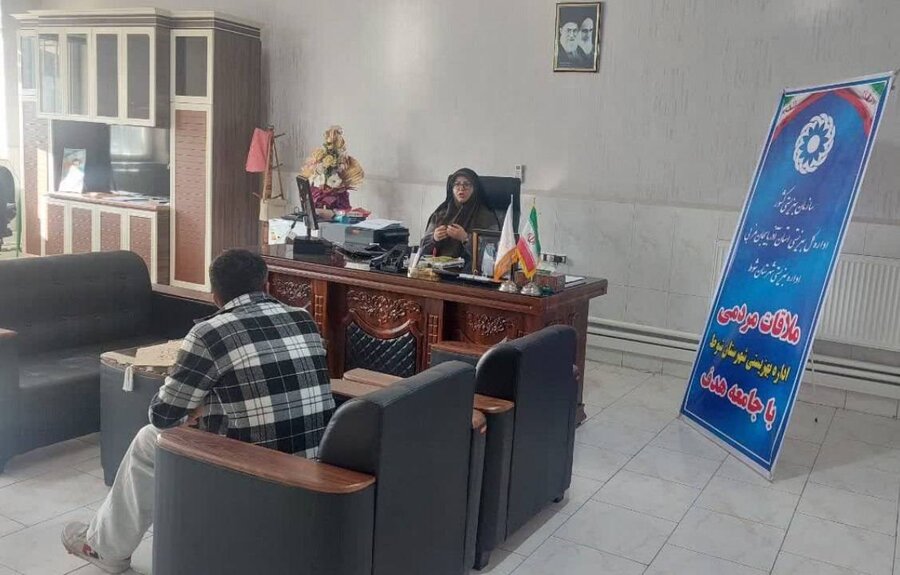 خدمت‌رسانی بی‌واسطه و تسریع امور مراجعین در اداره بهزیستی شهرستان شوط